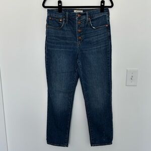 Madewell The Perfect Vintage Crop Jean - Size 28